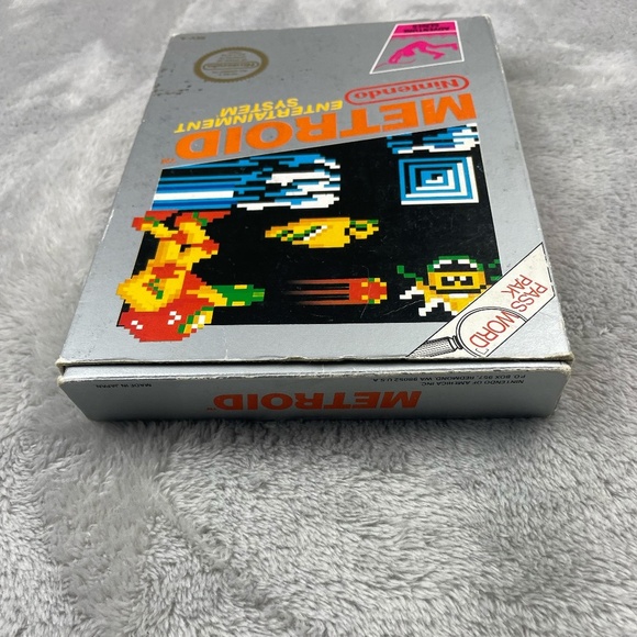 Metroid Nintendo NES Authentic Original Tested Vintage Game Complete In Box - Picture 11 of 13